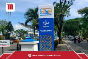 Desain Totem Sign Minimalis yang Menarik Perhatian Pelanggan
